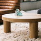 Scandinavian Round Solid Wood Coffee Table Natural 3 Legs Cocktail Table Clearhalo 'Coffee & Accent Tables' 'Coffee Tables' 'coffee_tables' 'furn' 'furn_coffee_tables' 'Furniture' 'Living Room Furniture' 5973378