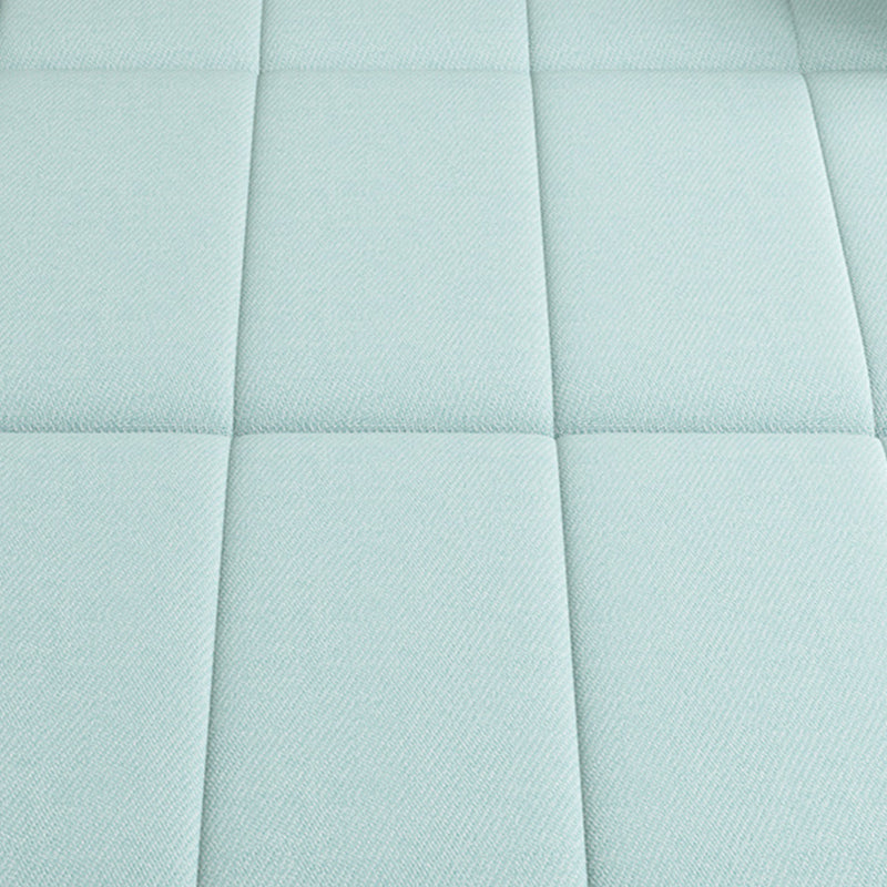 Contemporary Tufted Fabric Sofa Bed with Square Arms in Blue Clearhalo 'furn' 'furn_sofas' 'Furniture' 'Living Room Furniture' 'Sofa' 'sofas' 5973799