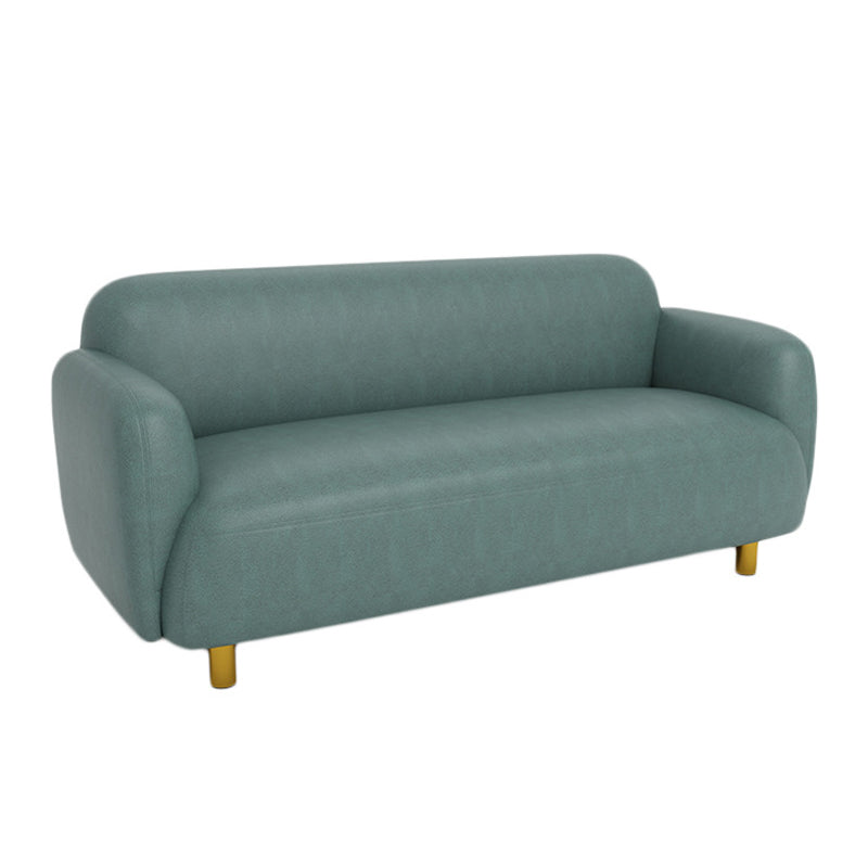 Divano in pelle finta divano a incasso per la macchia con la schiena stretta