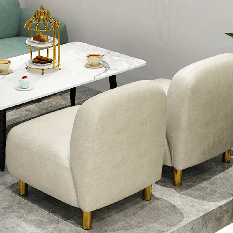 Divano in pelle finta divano a incasso per la macchia con la schiena stretta