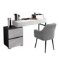 Modern 28.94" H Vanity Dressing Table Set 4 Drawers White Dresser with Stool Clearhalo 'Bedroom Furniture' 'furn' 'furn_makeup_vanities' 'Furniture' 'Makeup Vanities' 'makeup_vanities' 5974188