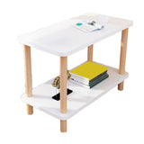 Tavolo da goccia laterale in stile contemporaneo in stile tavolo accento laterale