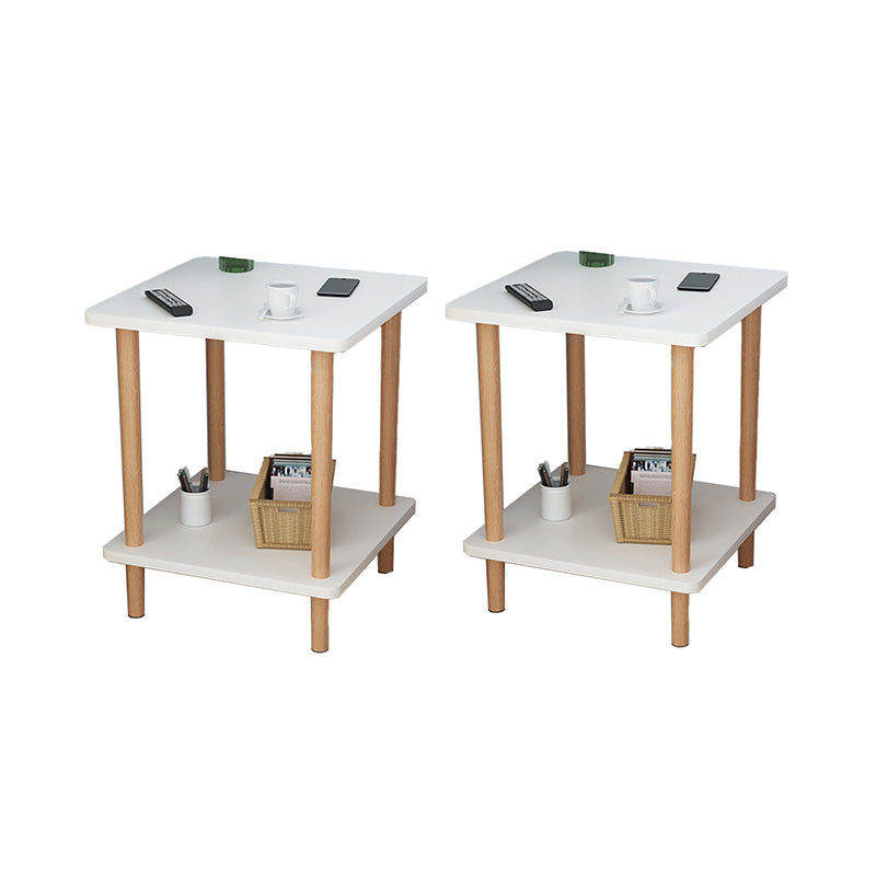 Tavolo da goccia laterale in stile contemporaneo in stile tavolo accento laterale