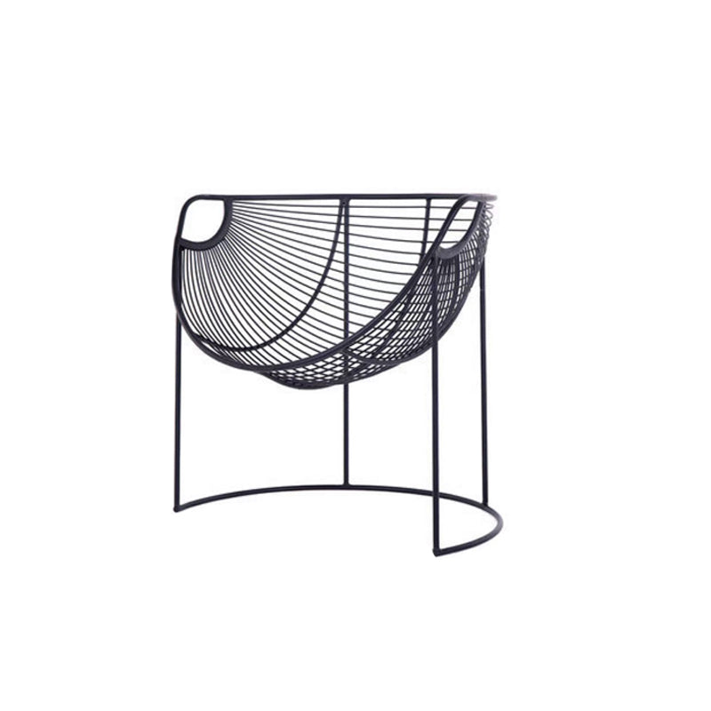 Le braccia glam includevano braccia rotonde fissate posteriori del soggiorno Accento poltrona