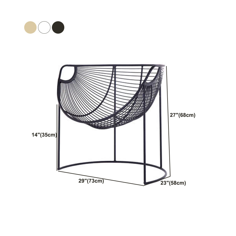 Le braccia glam includevano braccia rotonde fissate posteriori del soggiorno Accento poltrona