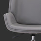 Contemporary Faux Leather Ergonomic Chair Mid-Back Conference Swivel Chair Clearhalo 'furn' 'furn_office_chair' 'Furniture' 'Office Chairs' 'Office Furniture' 'office_chair' 5977308