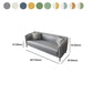 Modern Faux Leather Standard Sofa Tuxedo Arm for Living Room