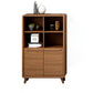 Bedroom Dresser Modern Solid Wood Storage Chest with Drawers