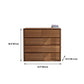 Bedroom Dresser Modern Solid Wood Storage Chest with Drawers