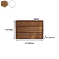 Bedroom Dresser Modern Solid Wood Storage Chest with Drawers