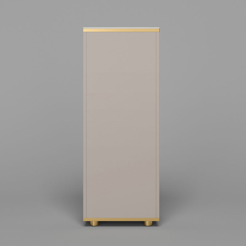 11,7-inch breedte Glam dressoir stenen opbergkast met 5 laden