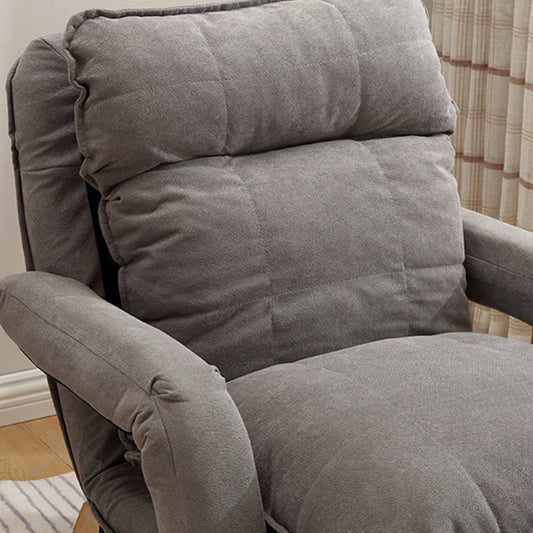 Contemporary Fabric Removable Cushions With Loose Cover Lounge Chair