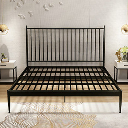 84,65 inch breed eigentijdse latbed metalen bed met hoofdeinde