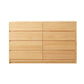 Poitrine d'accentuation du bois de pin contemporain avec 8 tiroirs coffre standard