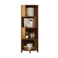 Mid-Century Modern Corner Cabinet with Shelves and Straight Legs in Brown Clearhalo 'Cabinets & Chests' 'cabinets_chests' 'furn' 'furn_cabinets_chests' 'Furniture' 'Living Room Furniture' 5980838