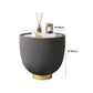 Stone Round Coffee Table Glam Pedestal Coffee Cocktail Table Set Clearhalo 'Coffee & Accent Tables' 'Coffee Tables' 'coffee_tables' 'furn' 'furn_coffee_tables' 'Furniture' 'Living Room Furniture' 5981162