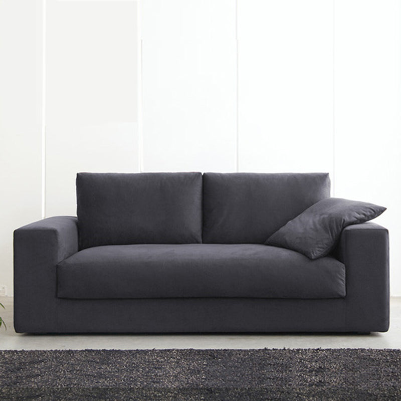 29.5 "H Hedendaags linnen blend vierkante armbank voor woonkamer