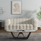 White Biscuit Back Sofa Stain Resistant Modern Tuxedo Arm Sofa Clearhalo 'furn' 'furn_sofas' 'Furniture' 'Living Room Furniture' 'Sofa' 'sofas' 5981273