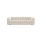 White Biscuit Back Sofa Stain Resistant Modern Tuxedo Arm Sofa 106"L x 39"W x 30"H Clearhalo 'furn' 'furn_sofas' 'Furniture' 'Living Room Furniture' 'Sofa' 'sofas' 5981281