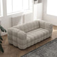 White Biscuit Back Sofa Stain Resistant Modern Tuxedo Arm Sofa Clearhalo 'furn' 'furn_sofas' 'Furniture' 'Living Room Furniture' 'Sofa' 'sofas' 5981285