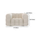 White Biscuit Back Sofa Stain Resistant Modern Tuxedo Arm Sofa Clearhalo 'furn' 'furn_sofas' 'Furniture' 'Living Room Furniture' 'Sofa' 'sofas' 5981286