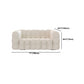 White Biscuit Back Sofa Stain Resistant Modern Tuxedo Arm Sofa Clearhalo 'furn' 'furn_sofas' 'Furniture' 'Living Room Furniture' 'Sofa' 'sofas' 5981287