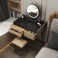 3-Drawer Modern Stone Eitelkeit Make-up-Schminktisch mit Stuhl
