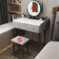 3-Drawer Modern Stone Eitelkeit Make-up-Schminktisch mit Stuhl