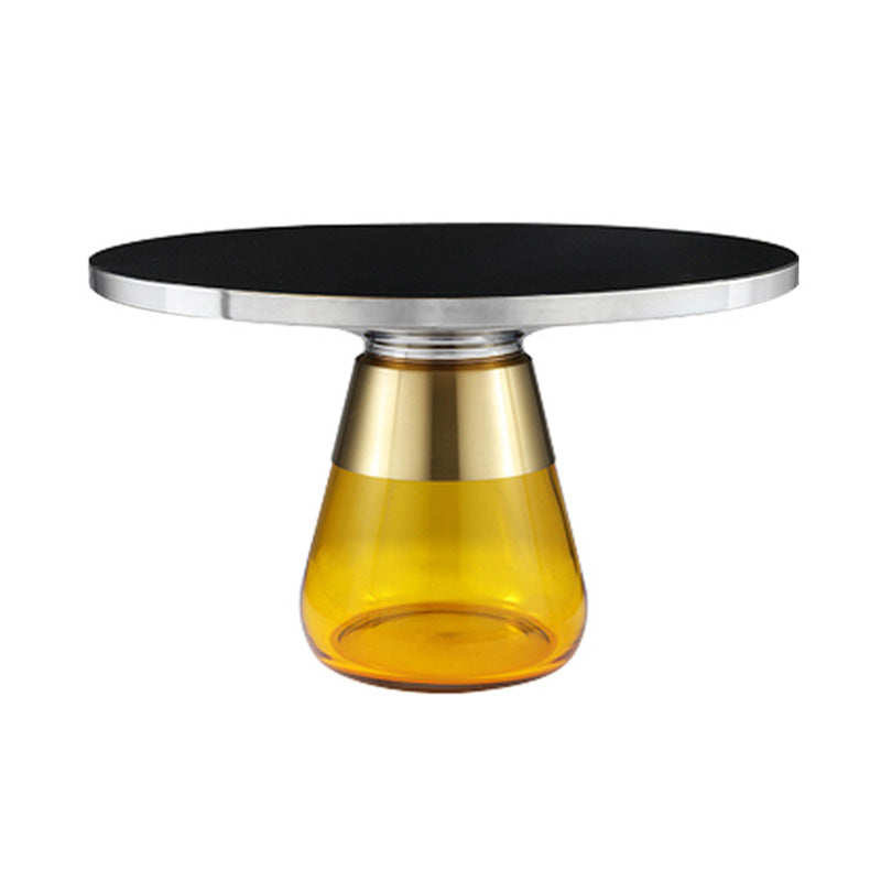 Mesa de acento de acento lateral contemporáneo de 29.53 pulgadas de ancho