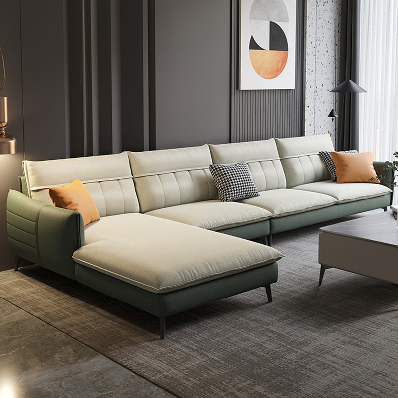 Nordic Stationary Square bras faux cuir coussins salon canapé chaise