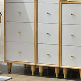 Modern Wood Cabinet Straight Legs Knobs Side Cabinet with Drawer Clearhalo 'Cabinets & Chests' 'cabinets_chests' 'furn' 'furn_cabinets_chests' 'Furniture' 'Living Room Furniture' 5982022