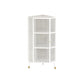 Metal Industrial Curio Cabinet Glass Doors Display Cabinet for Living Room, 16"L X 16"W Clearhalo 'Display & China Cabinets' 'display_china_cabinets' 'furn' 'furn_display_china_cabinets' 'Furniture' 'Kitchen & Dining Furniture' 5982301