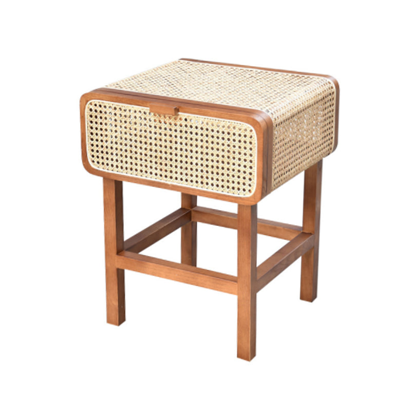 Table de nuit de nuit contemporaine avec armoires .23.6 "