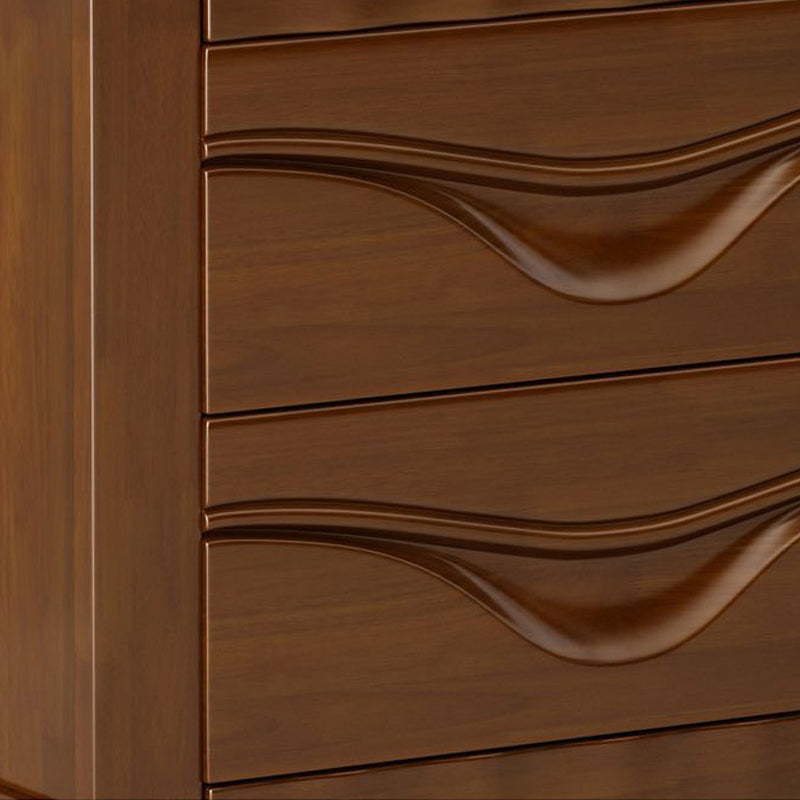 Cabinete tradicional de madera de madera de madera de madera de madera para el dormitorio