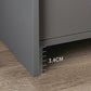 Wooden Bedside Cabinet Modern Minimalist Bedside Table with Drawers
