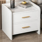 Wooden Bedside Cabinet Modern Minimalist Bedside Table with Drawers