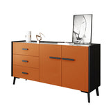 Contemporary Stone Chest Bedroom Horizontal Storage Chest with Drawers Clearhalo 'Bedroom Furniture' 'Dressers & Chests' 'dressers_chests' 'furn' 'furn_dressers_chests' 'Furniture' 5982676