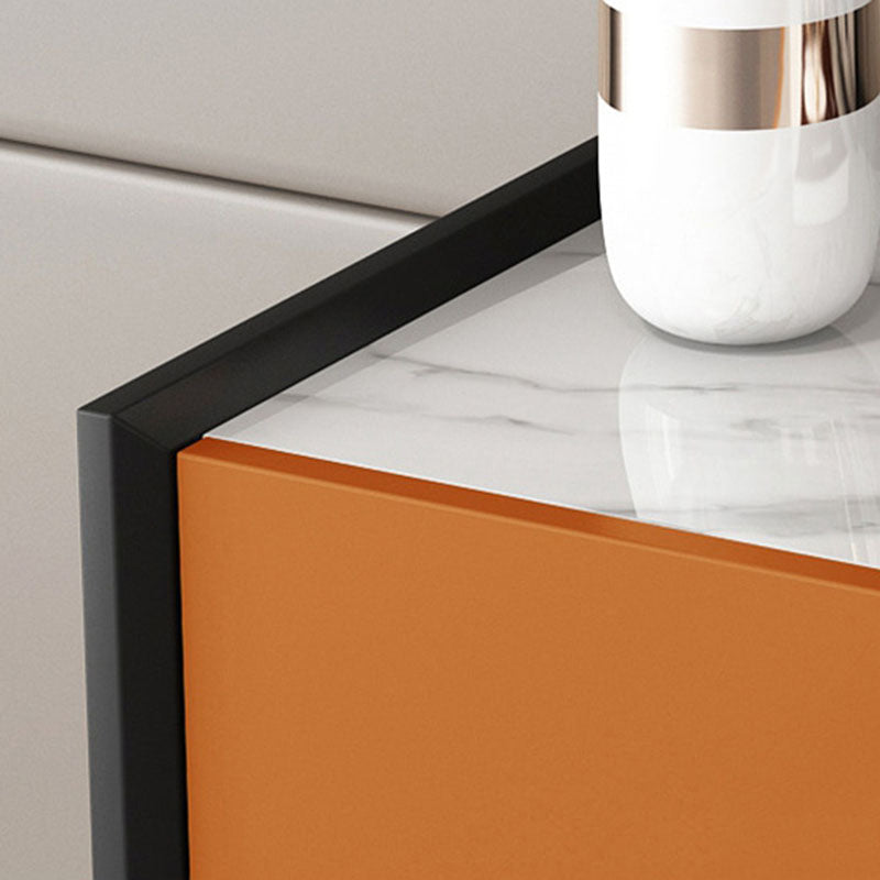 Contemporary Stone Chest Bedroom Horizontal Storage Chest with Drawers Clearhalo 'Bedroom Furniture' 'Dressers & Chests' 'dressers_chests' 'furn' 'furn_dressers_chests' 'Furniture' 5982681