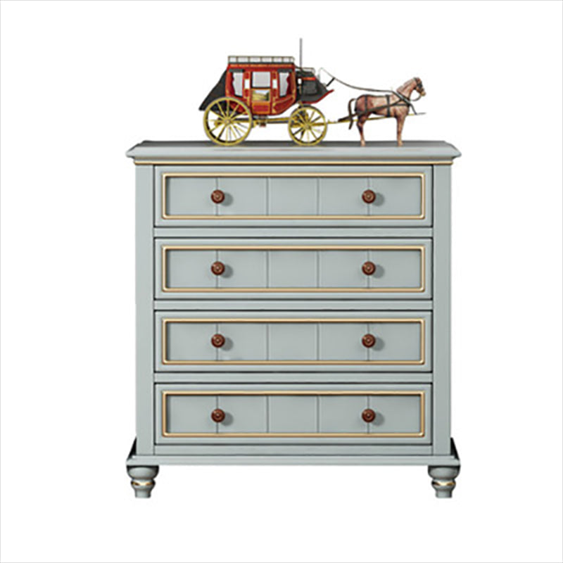 Glam -stijl opbergkist stevige hout opbergkast dressoir met 3/4/5 laden