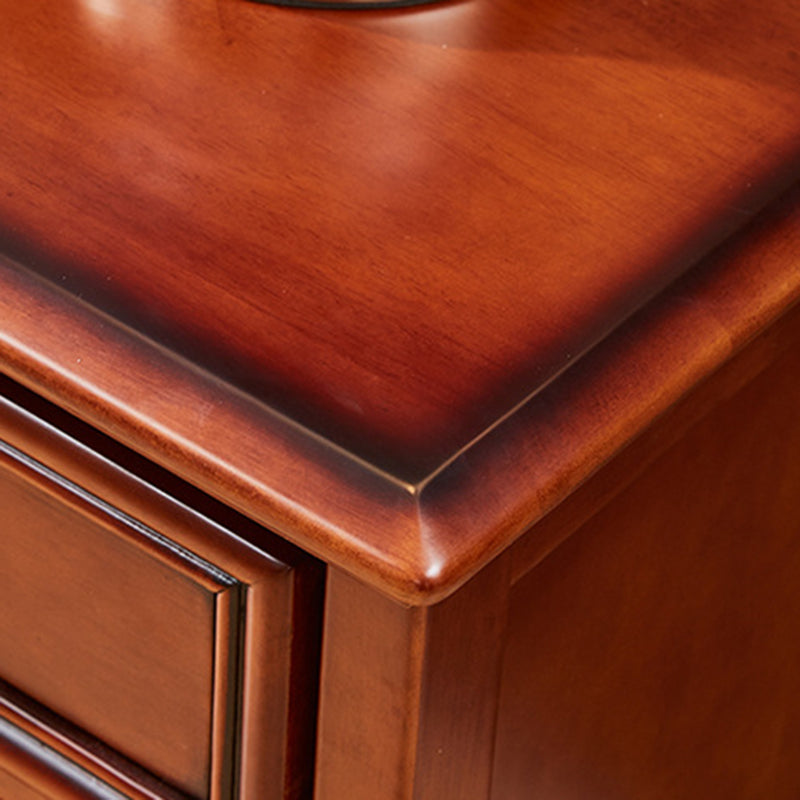 Glam -stijl opbergkist stevige hout opbergkast dressoir met 3/4/5 laden