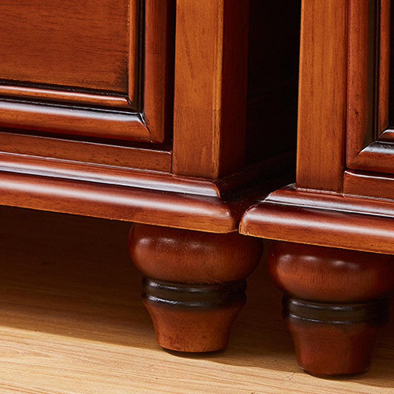 Glam -stijl opbergkist stevige hout opbergkast dressoir met 3/4/5 laden