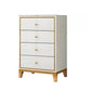 Glam Wooden Bedroom Storage Chest Vertical Chest with Drawers White 4 Clearhalo 'Bedroom Furniture' 'Dressers & Chests' 'dressers_chests' 'furn' 'furn_dressers_chests' 'Furniture' 5982755