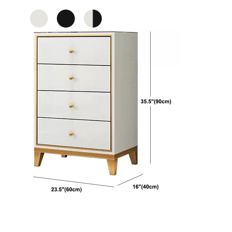Glam Wooden Bedroom Storage Chest Vertical Chest with Drawers Clearhalo 'Bedroom Furniture' 'Dressers & Chests' 'dressers_chests' 'furn' 'furn_dressers_chests' 'Furniture' 5982765