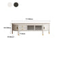Industrial TV Console 20-inch TV Stand with Storage for Living Room
