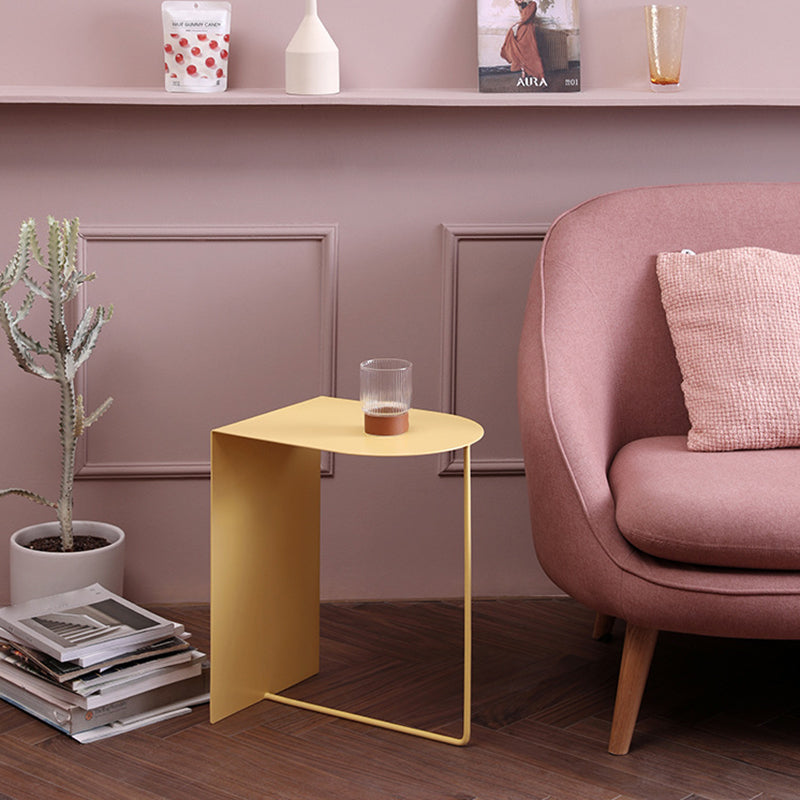 Industrial Metal Nightstand Lower Shelf Bedside Cabinet for Bedroom Yellow 1 Piece Clearhalo 'Bedroom Furniture' 'furn' 'furn_night_stand' 'Furniture' 'night_stand' 'Nightstands' 5983028