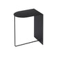 Industrial Metal Nightstand Lower Shelf Bedside Cabinet for Bedroom Black 1 Piece Clearhalo 'Bedroom Furniture' 'furn' 'furn_night_stand' 'Furniture' 'night_stand' 'Nightstands' 5983033