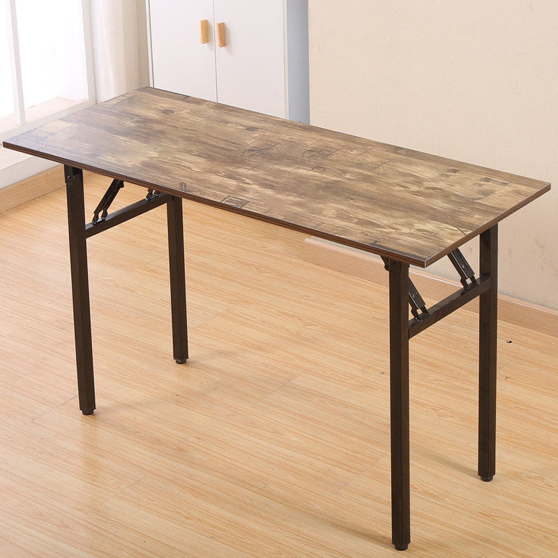 Industrial Rectangular Writing Desk Brown Wooden Office Desk Clearhalo 'furn' 'furn_office_desk' 'Furniture' 'Office Desks' 'Office Furniture' 'office_desk' 5983292