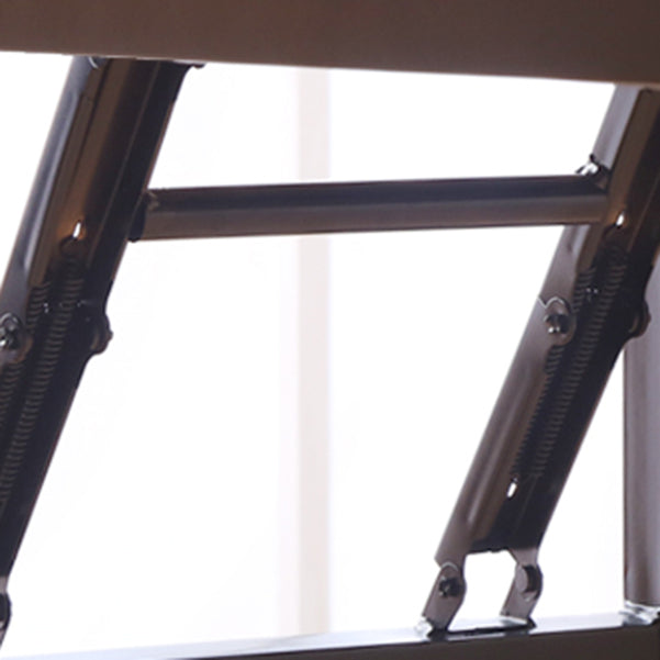 Industrial Rectangular Writing Desk Brown Wooden Office Desk Clearhalo 'furn' 'furn_office_desk' 'Furniture' 'Office Desks' 'Office Furniture' 'office_desk' 5983298