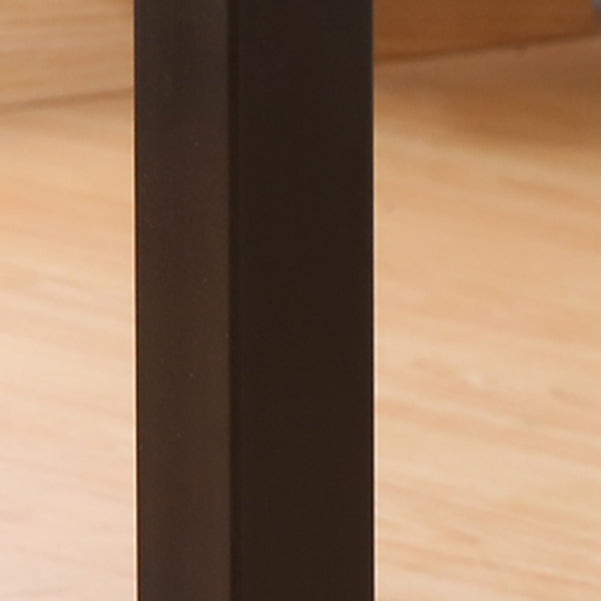 Industrial Rectangular Writing Desk Brown Wooden Office Desk Clearhalo 'furn' 'furn_office_desk' 'Furniture' 'Office Desks' 'Office Furniture' 'office_desk' 5983300