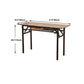 Industrial Rectangular Writing Desk Brown Wooden Office Desk Clearhalo 'furn' 'furn_office_desk' 'Furniture' 'Office Desks' 'Office Furniture' 'office_desk' 5983305